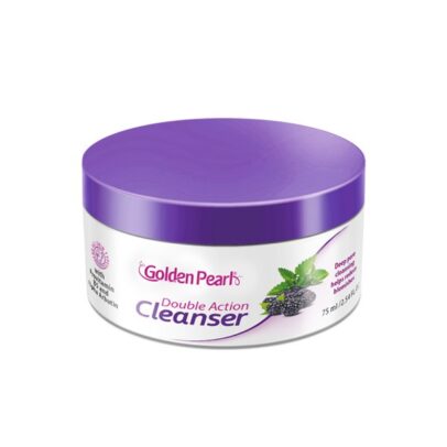 Golden Pearl Double Action Cleanser, dərini təmizləyən və parıltı verən təbii məhsul.