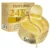 Guan Jing 24K Pure Collagen Eye Mask qablaşdırması, göz ətrafı dərisini canlandıran və qırışları azaldan kollagen maskasının zərif dizaynını göstərir. 24K qızıl və kollagen tərkibli bu maska göz altı tünd halqaları azaldır və dərini nəmləndirir Упаковка маски Guan Jing 24K Pure Collagen Eye Mask, показывающая её действие по уменьшению морщин и темных кругов вокруг глаз. Маска с 24К золотом и коллагеном увлажняет и восстанавливает кожу